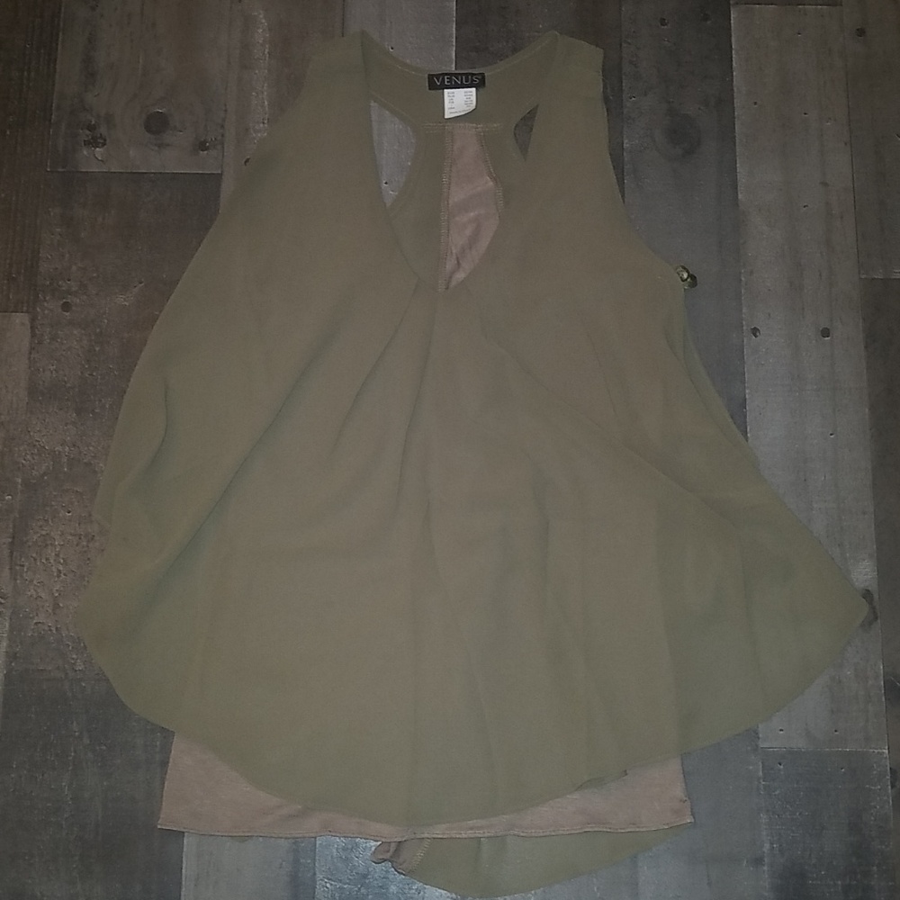 Venus olive flowing tank
